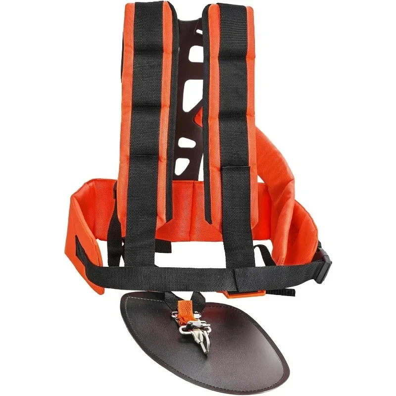 Trimmer Shoulder Strap Double Shoulder Strap Thickened Pad Universal Adjustable Weed Eater Strap Brushcutter Strap Nylon Trimmer