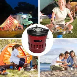 Outdoor Stove Winter Heater Multipurpose Camping Cooker Portable 1.5L Camping Kerosene Stove Suitable for Picnic Hiking Tools