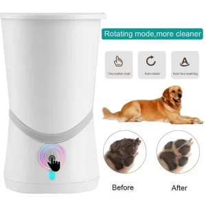 Portable Electric Pet Feet Washer Automatic Pet Paw Cleaner Quick Low Noise Dog Cat Paw Cleaning Cup for Dogs Cats Top Rated